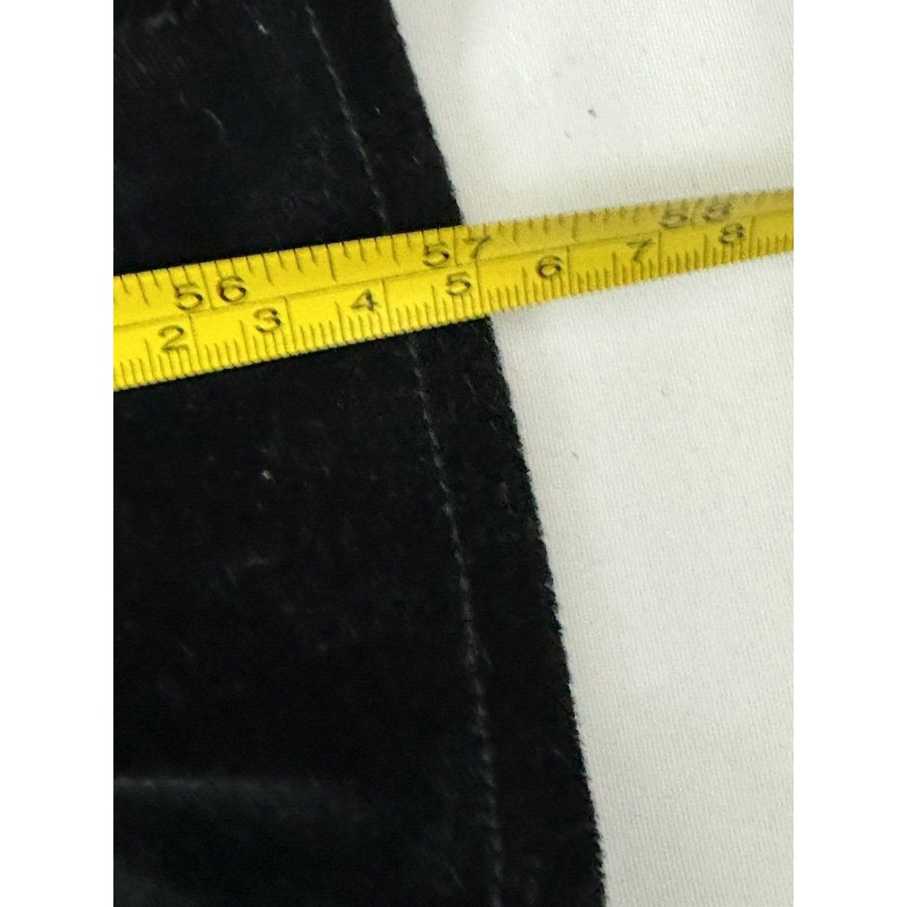 TTY Bridal Women's Size 8 Black Off The Shoulder Velvet Mermaid Evening Gown - Picture 16 of 16